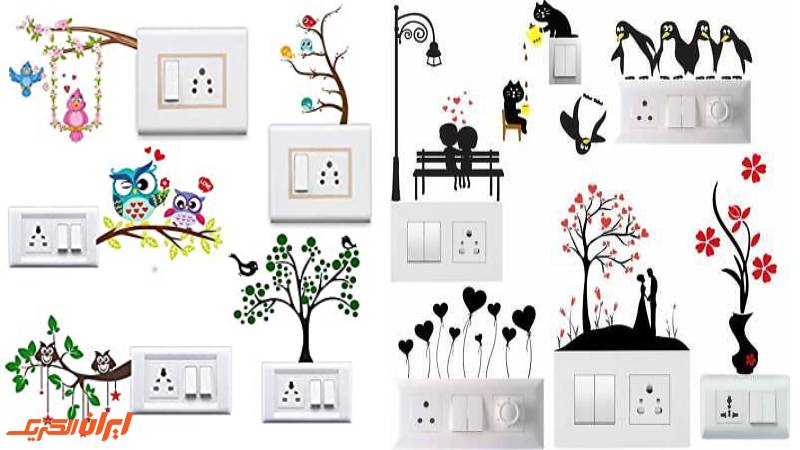 creative idea for decorating socket and switch2