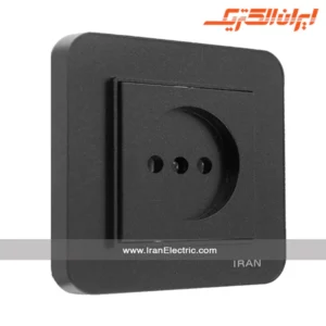 پریز برق ساده ارس مشکی