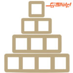 قاب ارس پلکسی بژ زه بژ