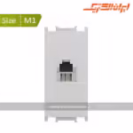 مکانیزم سوکت تلفن CAT3 نقره‌ای