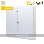 چراغ مون لایت 60x60 توکار بک لایت مربع لنزدار 54 وات سفید2