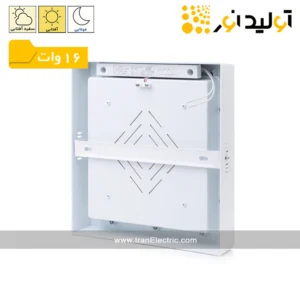 تولیدنور مون لایت چهارگوش روکار 16وات